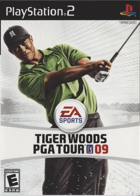 Tiger Woods PGA Tour 09 box cover front